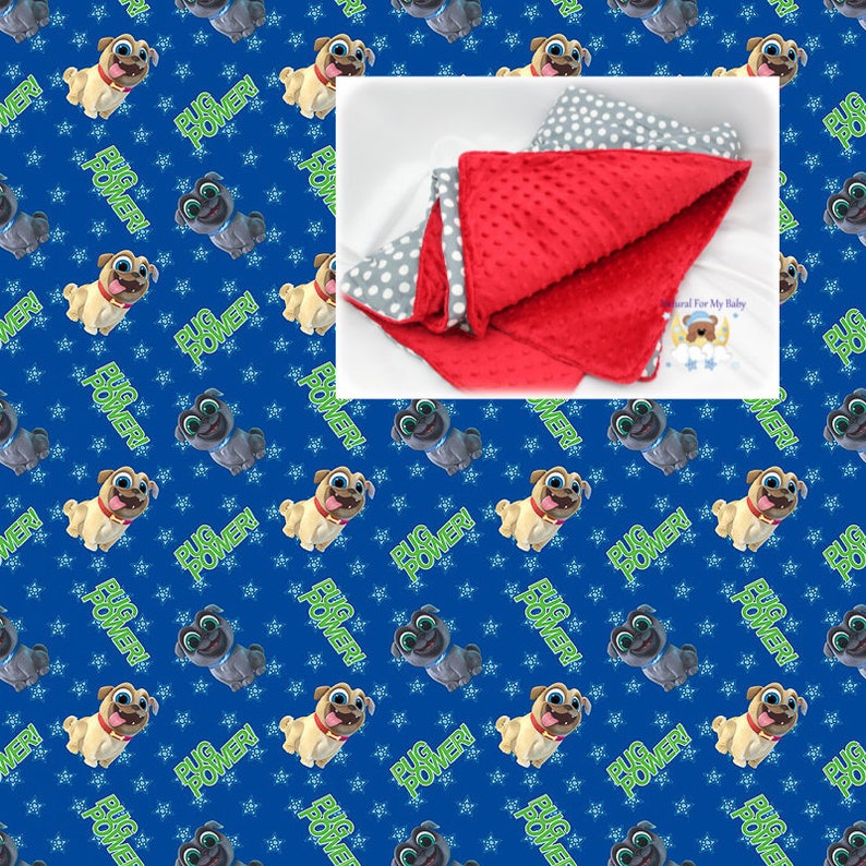 Disney Blanket Puppy Dog Pals Nursery Bedding Cotton Minky Girl Boy Dogs Baby Throw Crib Toddler Twin Full Comforter