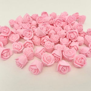 Mini Royal Icing Roses Pastel Pink | Etsy
