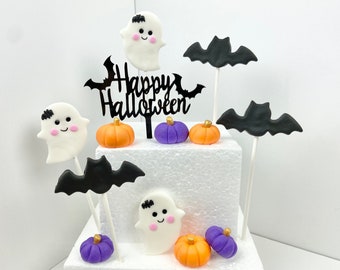 Halloween Fondant Cake Topper, Halloween Cake Topper, Halloween Birthday