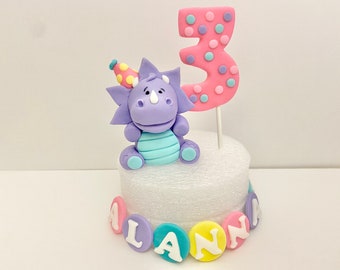 Edible Dinosaur Cake Topper