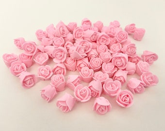 Mini Royal Icing Roses Pastel Pink