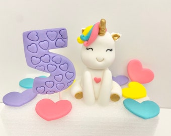 Unicorn Cake Topper, Unicorn Birthday Party, Unicorn Party