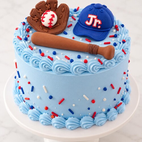 Baseball Cake Topper | Edible Decorations