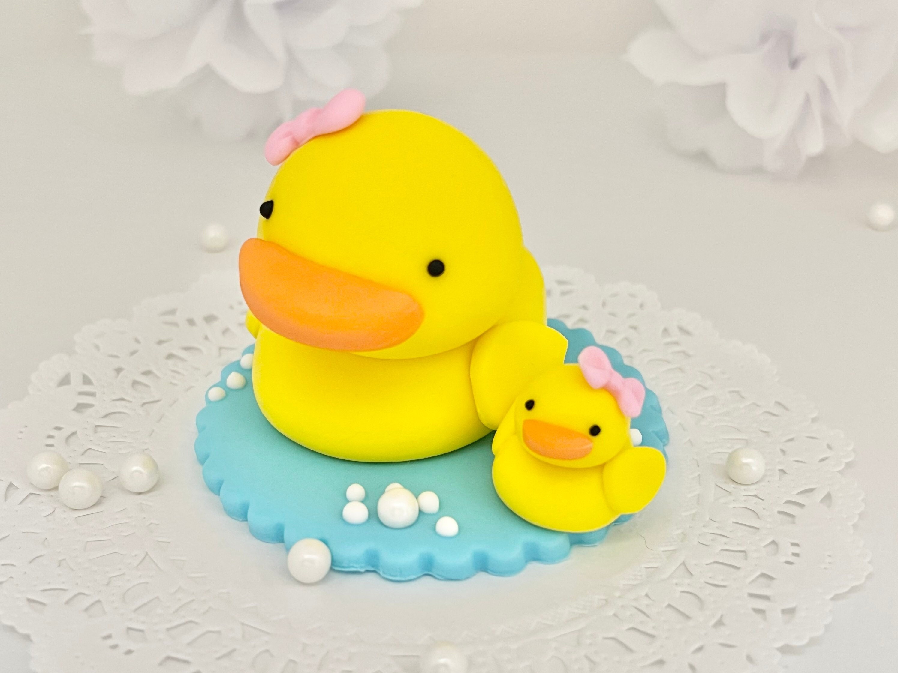Rubber Duck  Cake Topper Duck Cake Topper Rubber Duck Cake Decorations Fondant Rubber Duck Edible Duck Rubber Duck Baby Shower