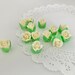 Mini Royal Icing Rosebud Ivory Edible Rosebuds Royal Icing Flowers Mini ...