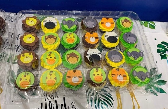 Kit Décoration De Gâteau Safari Pour L'anniversaire De Votre Enfant