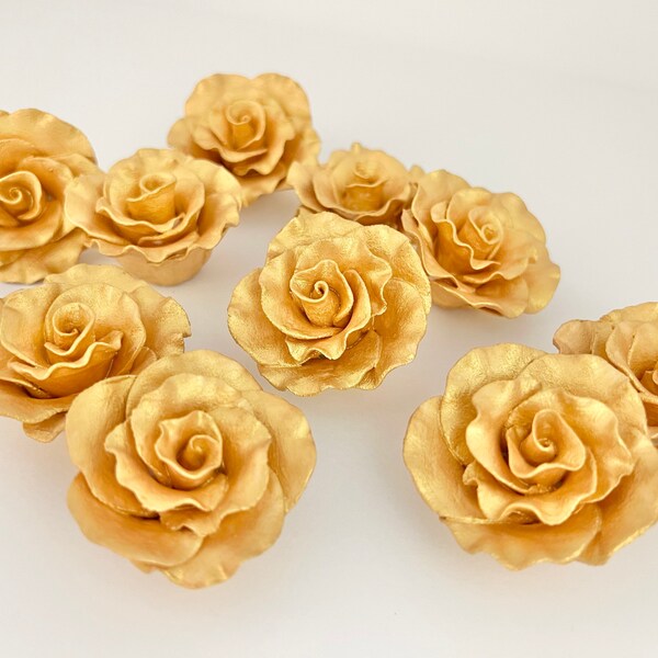 Gum Paste Flowers Etsy