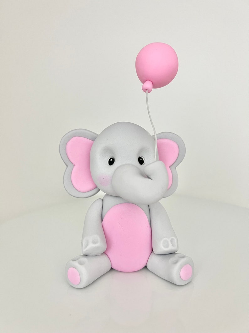 Elephant Fondant Cake Topper image 3