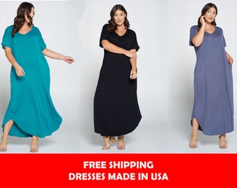 3x plus size maxi dresses