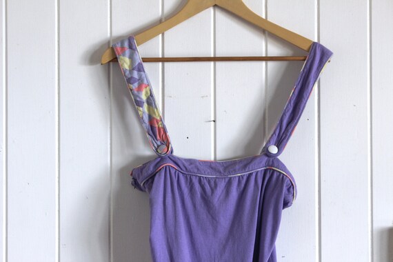 pastel purple jumpsuit