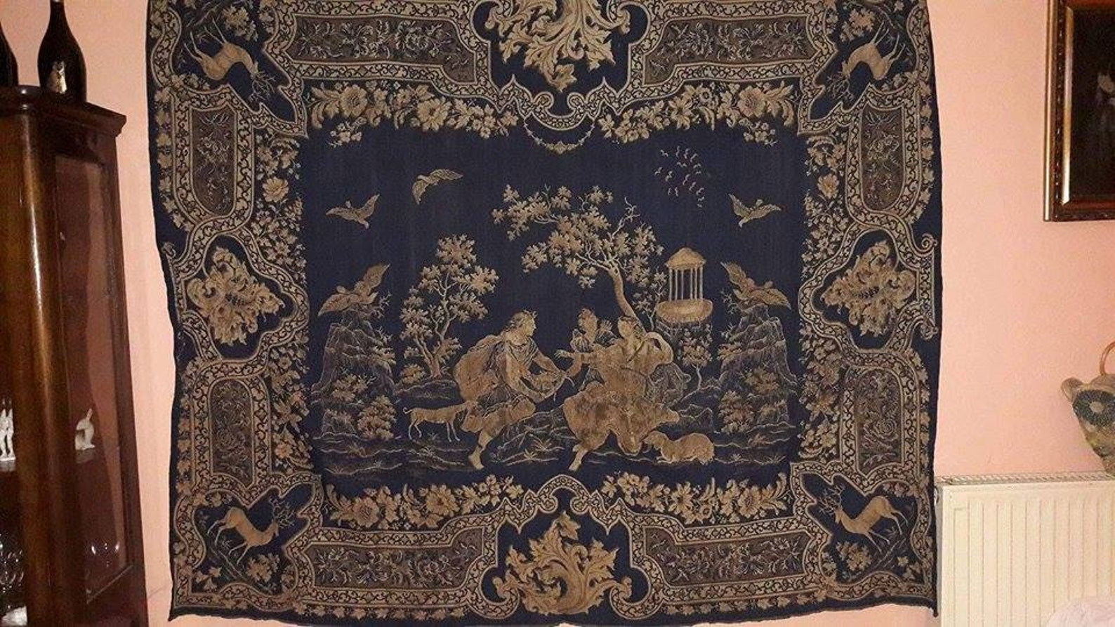 Hungarian Antique Tapestry Etsy