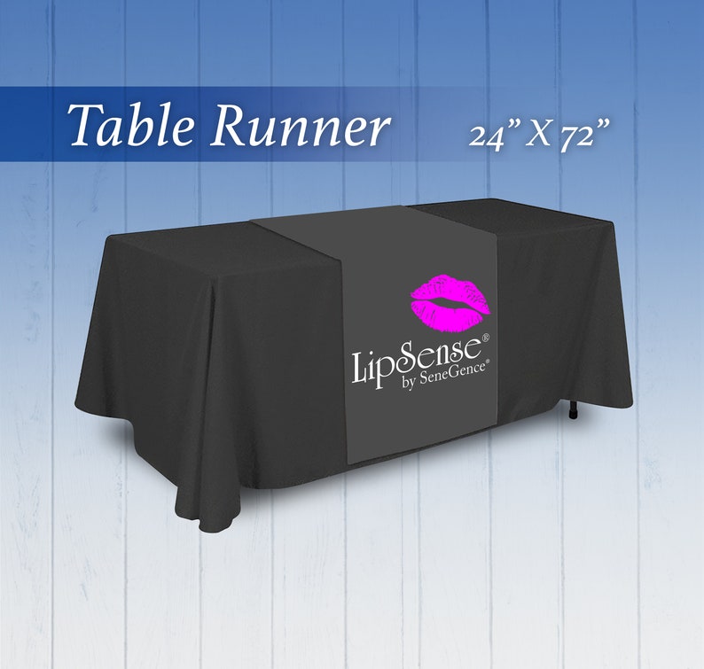 Lipsense Table Runner 24 Or 36 X 72 - 36 X 72 Table Runner Lipsense Table Runner 24 Or 36 X 72 - 36 X 72 Table Runner