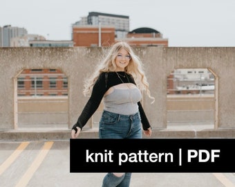 Knit Pattern / Pointe Shrug Sweater / Raglan / Whiteowlcrochetco / Ballet Sweater / Warmup Sweater / Knitting / Worsted / KnitPicks / Shrug