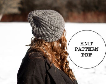 Knit Pattern / Dot Beanie / Beanie Pattern / Worsted / DK / Spring / Autumn / Whiteowlcrochetco / White Owl Crochet / Knit Picks