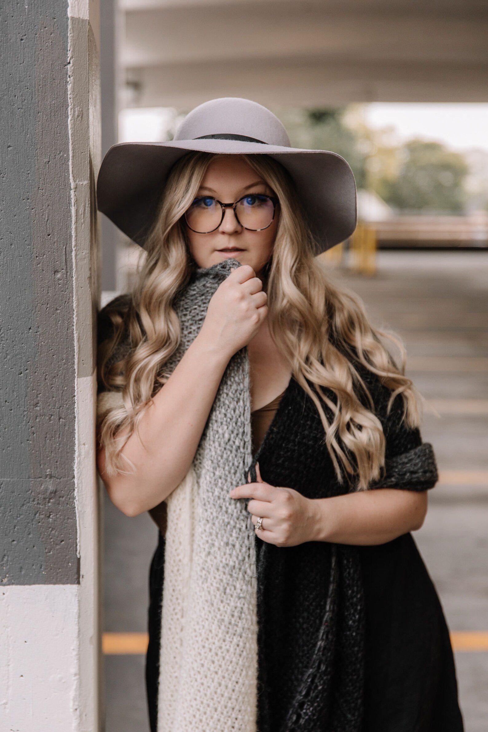 Carbon Scarf / Knitting Pattern / Knit Picks Wonderfluff / Etsy