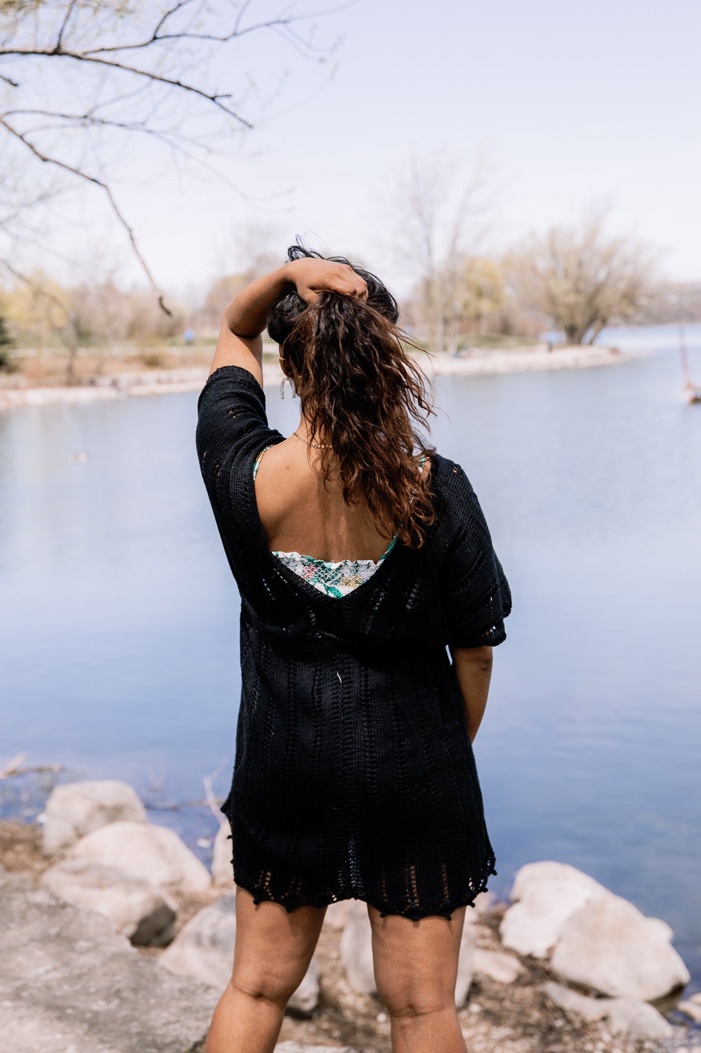 Pebble Dress Knitting Pattern: Beach Cotton Cover-up (ENGLISH PDF Digital  Document)