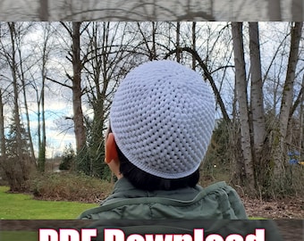 Fair and Simple Kufi - PDF Download - Beginner Friendly Crochet Pattern