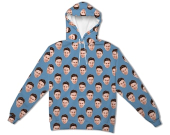 Custom Face Hoodie, Personalized Hoodie with Picture, Photo Hoodie, Photo Sweatshirt, Print Photo on Hoodie, Mothers Day Gift KK327