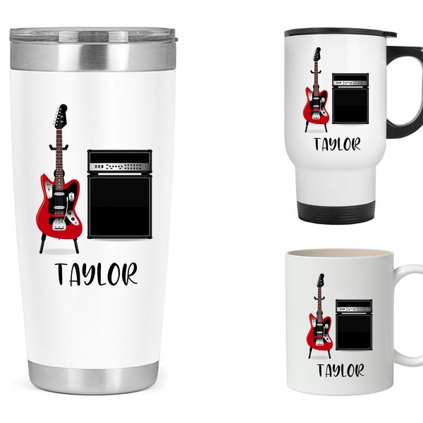 Guitar Mug Etsy