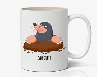 Personalized Mole Mug, Mole Gift Ideas, Mole Tumbler, Mole Travel Mug, Custom Mole Cup K156