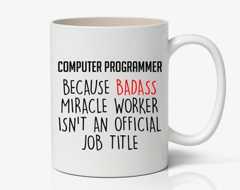 Computer Programmer Mug, Computer Programmer Present, Computer Programmer Gift Ideas, Computer Programmer Travel Mug K101