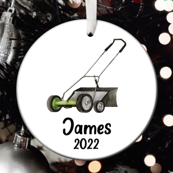 Lawn Mower Christmas Ornaments Etsy