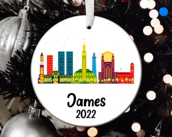 Personalized Casablanca Christmas Ornament, Casablanca Santa Ornament, Casablanca Tree Ornament, Casablanca Gift T297