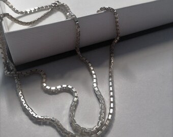 81.0 cm Venetian chain 925 silver spring ring clasp SK113