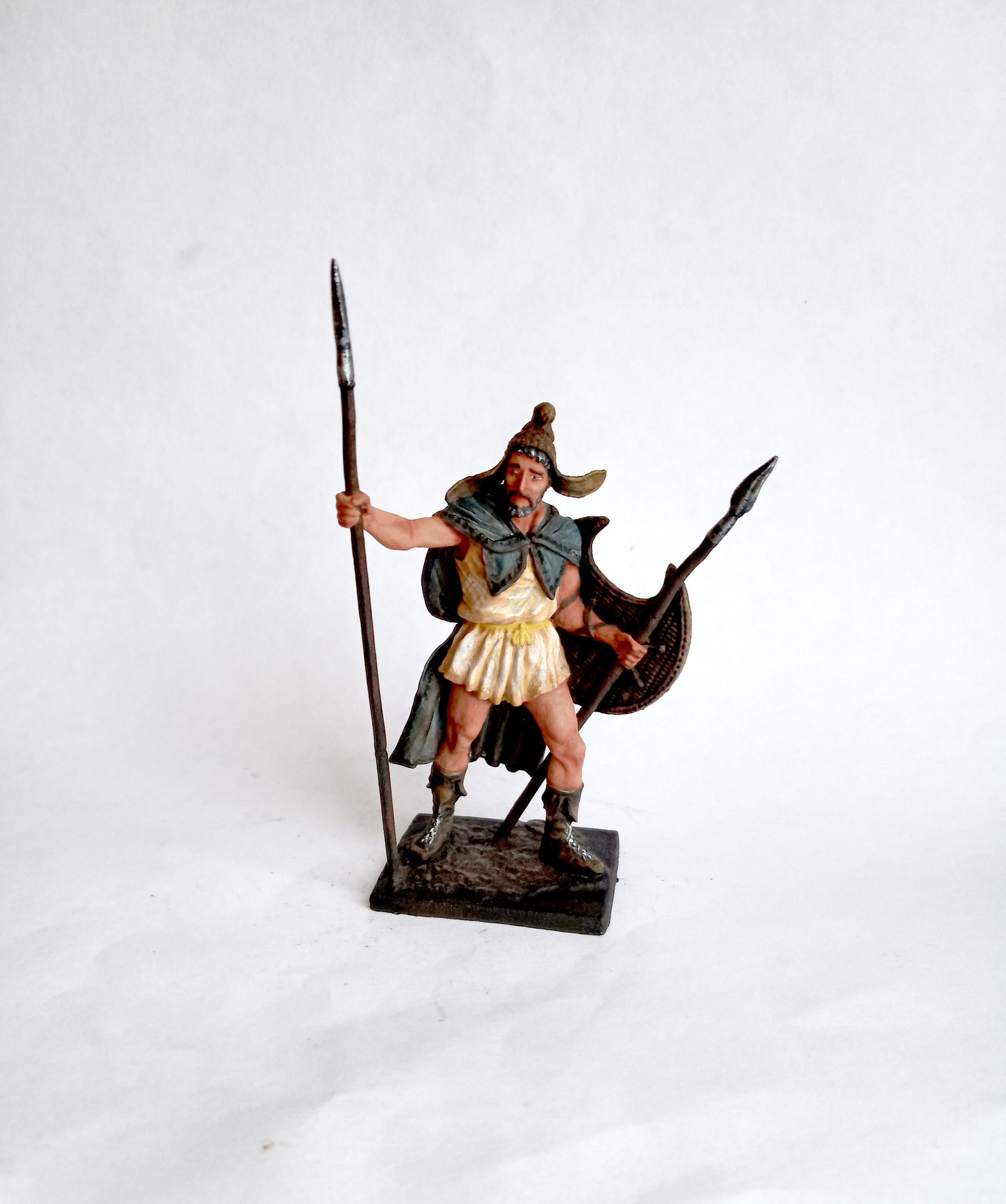 Toy Soldier Figurines Ancient Greece 1/32 Greek Hoplite Infantry Man Tin 54mm 