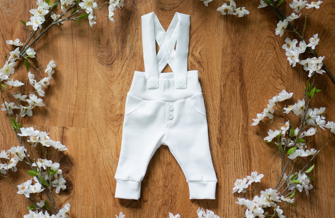 Baby Boy Tuxedo Pants, Baby Boy Pants, Baby Boy Blessing Pants, Baby