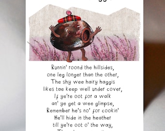 Tae The Haggis Card WWGR33