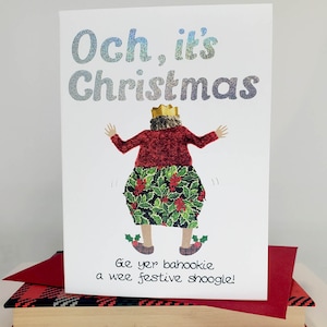 Christmas Shoogle yer Festive Bahookie Card WWXM148