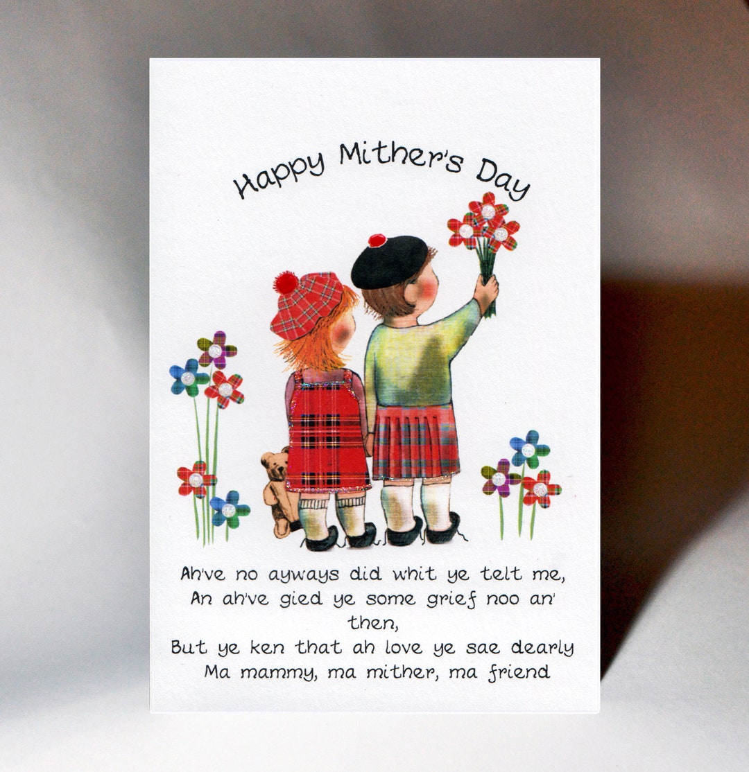 Mithers Day Kids Card WWMD03 Etsy