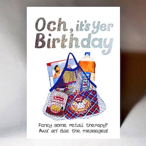 Scottish Birthday Card Messages WWBD65
