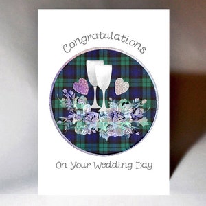 Wedding Glasses Card WWWE115