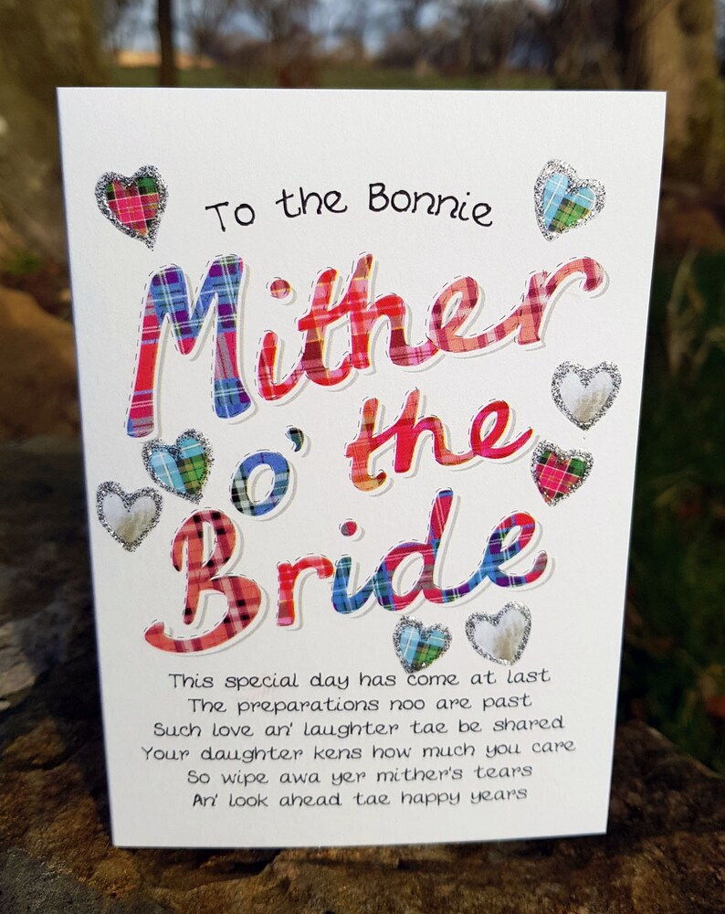 Mither O' The Bride Card WWWE98 image 2