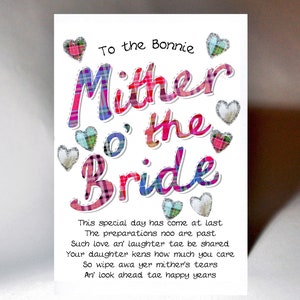 Mither O' The Bride Card WWWE98 image 1