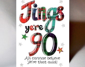 Scottish Jings 90 Card WWBJ90