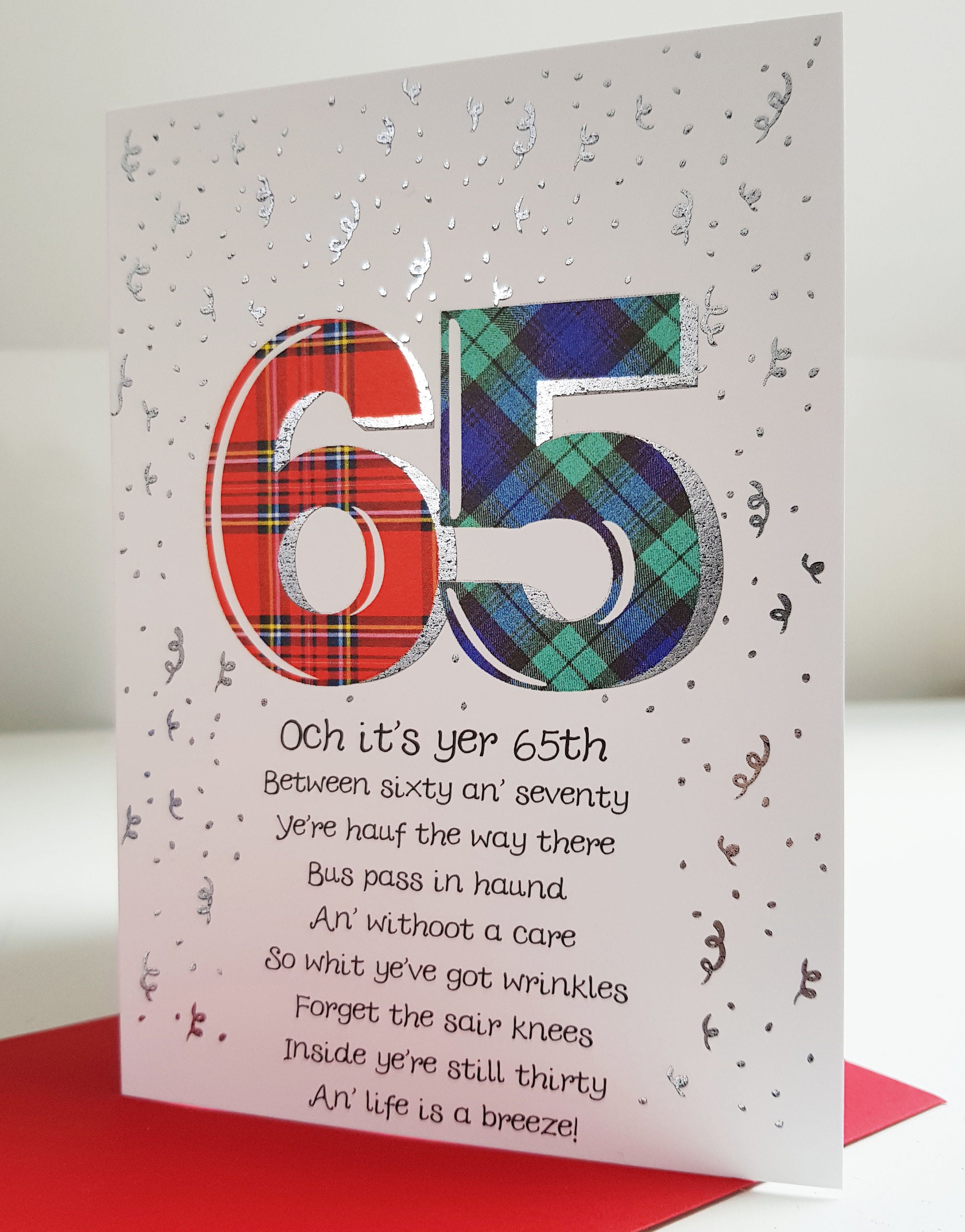 Birthday Special Age 65 Card AGE65 - Etsy, image size:2349x3000