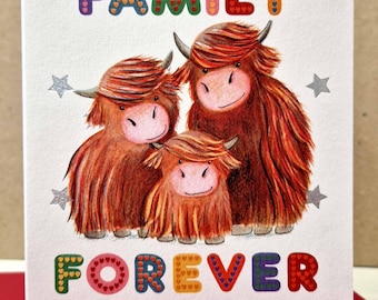 Tarjeta Family Forever Coos JB32