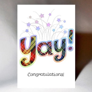 Yay Congratulations Card WWCN12