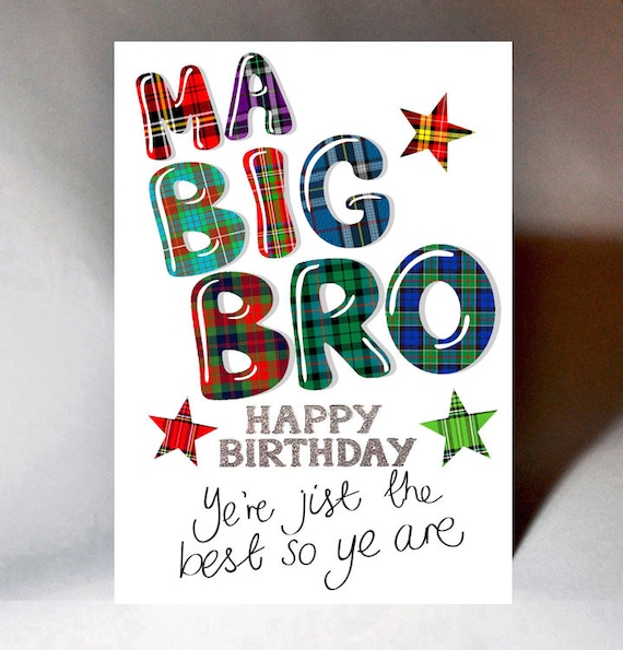Happy Birthday Big Brother Cards
