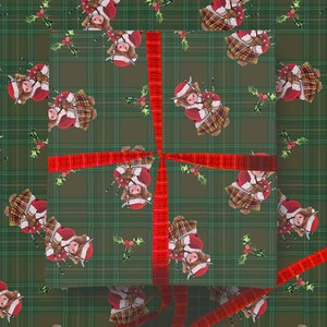 Christmas Santa Coo Wrapping Paper WRAP07