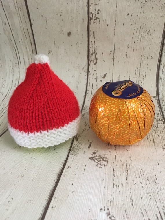 3 Christmas Chocolate Orange covers knitting pattern Xmas Pudding Candle /& Cake
