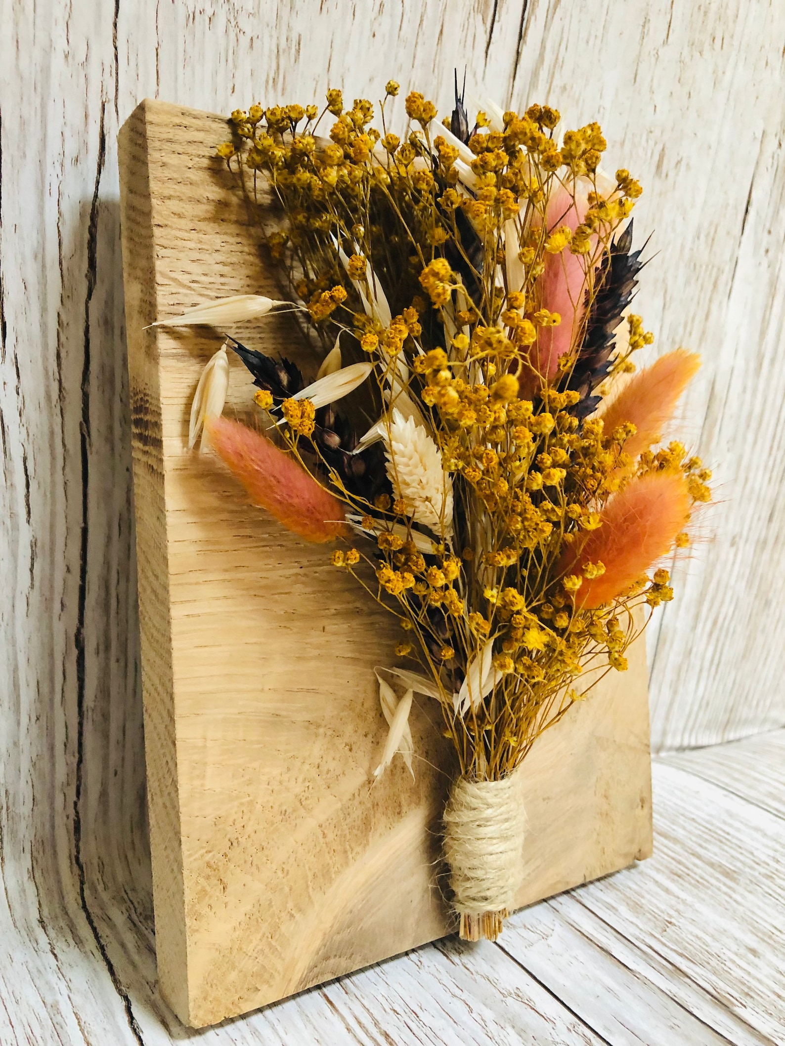 Dried Flower Art Floral Design Dried Flowers and Wood Etsy New Zealand