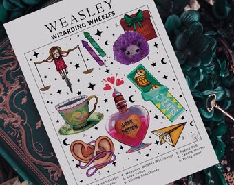 Illustration & Totebag | Weasley wizarding wheezes