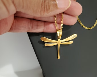 Dragonfly Necklace / Dragonfly / Charm Necklace
