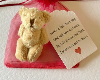 Bear Hug - thinking of you gift - missing you gift