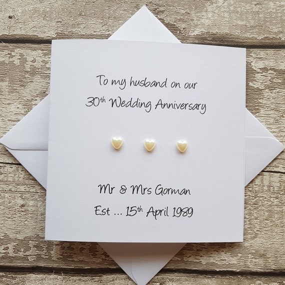 What to buy my husband hotsell for our 30th wedding anniversary