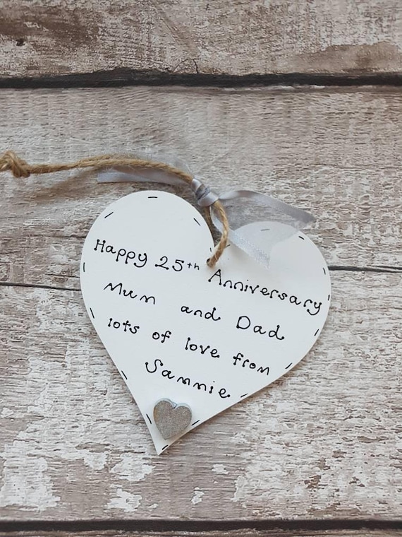 25th wedding anniversary gifts for her